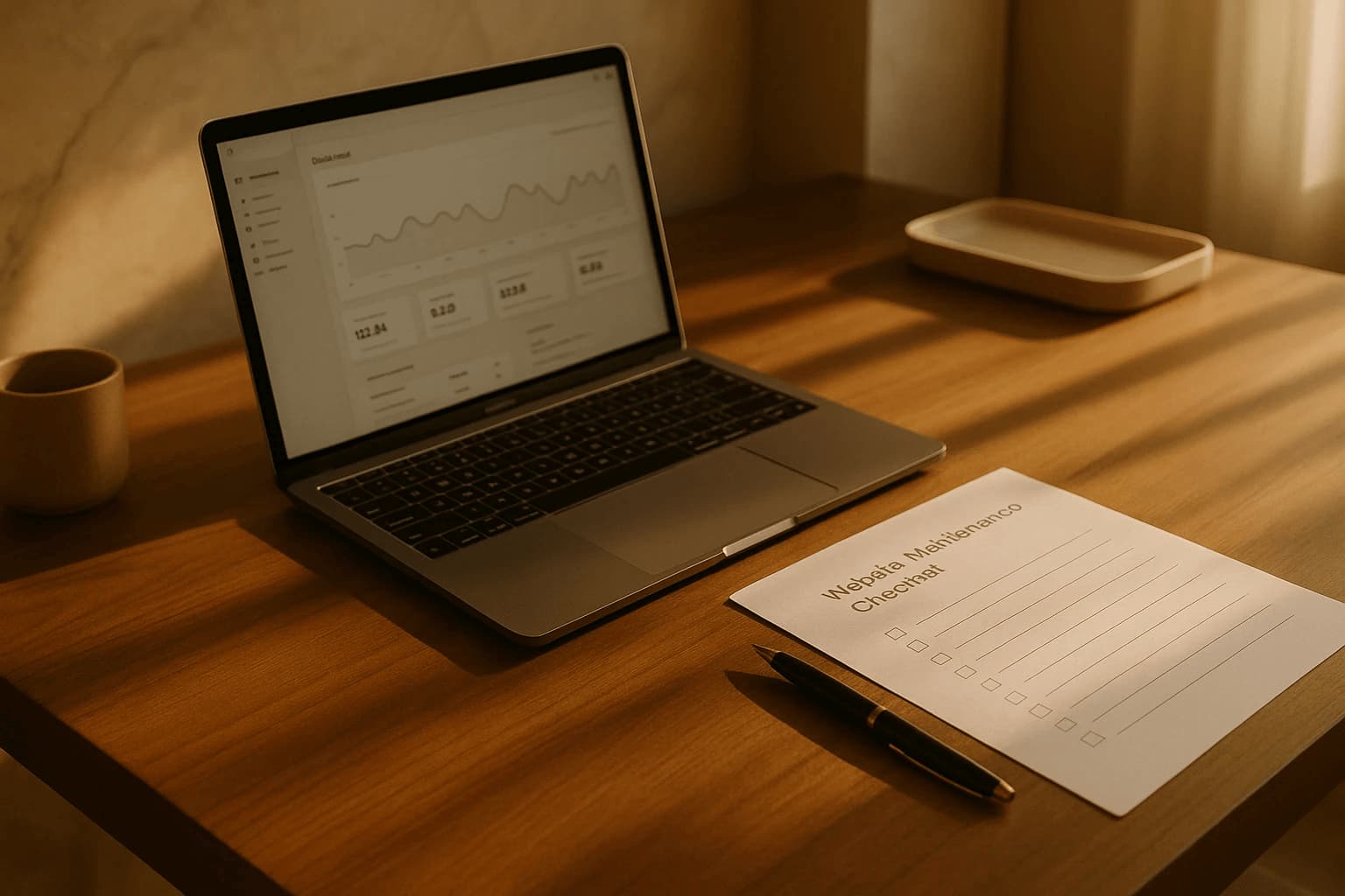 چک‌لیست تعمیر و نگهداری وب‌سایت